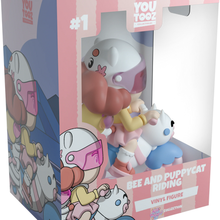 Youtooz - Bee and Puppycat: Bee and Puppycat Riding - Vinyl Figure