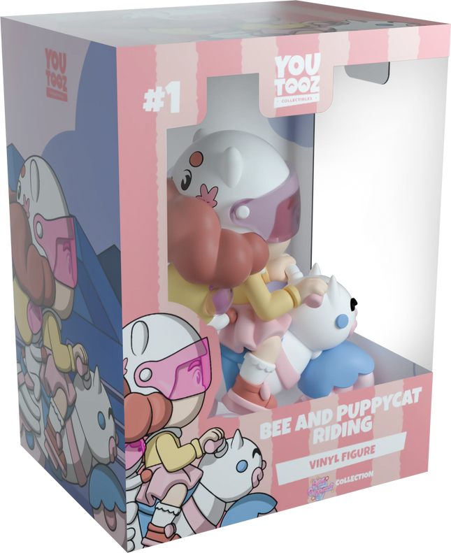 Youtooz - Bee and Puppycat: Bee and Puppycat Riding - Vinyl Figure