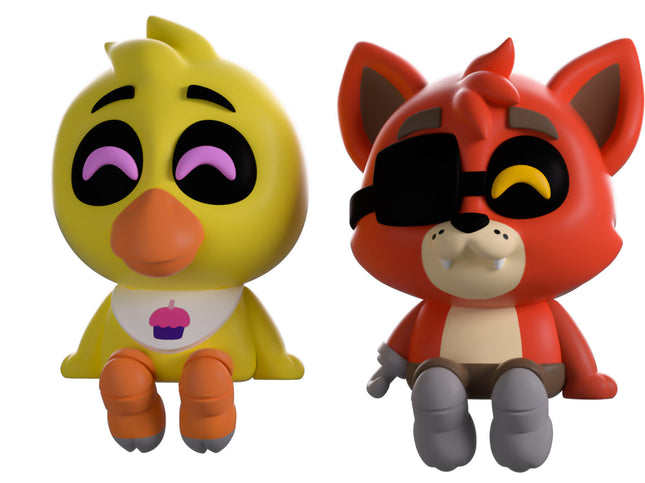 Youtooz - Five Nights at Freddy's: Chica and Foxy - Monitor Buddiez