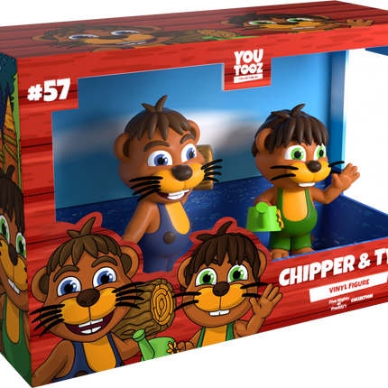 Youtooz - Chipper and Sons Lumber Co: Chipper and Tyke - Vinyl Figure