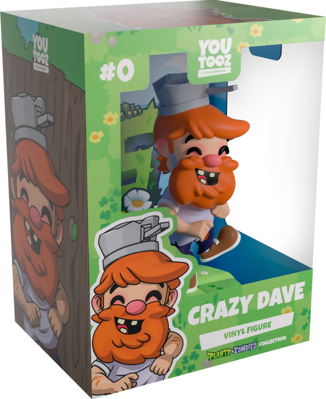 Youtooz - Plant Vs Zombies: Crazy Dave - Vinyl Figure