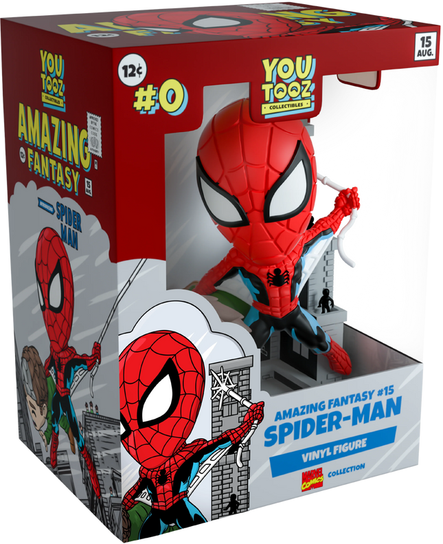 Youtooz - Marvel: Spiderman: Amazing Fantasy Spiderman #15 - Vinyl Figure