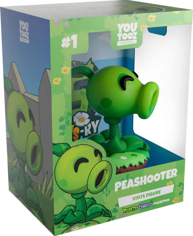 Youtooz - Plant Vs Zombies: Peashooter - Vinyl Figure
