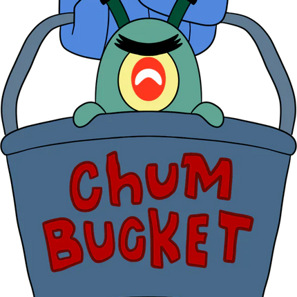 Youtooz - Spongebob Squarepants: Plankton Chum Bucket Plush (9IN - 23CM)