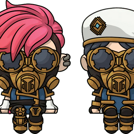 Youtooz - Arcane: Taskforce Caitlyn & Vi Monitor Buddiez