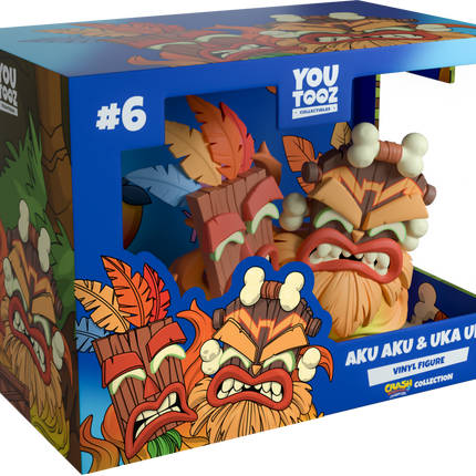 Youtooz - Crash Bandicoot: Aku Aku & Uka Uka