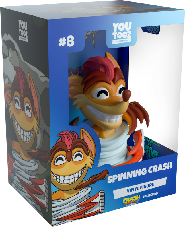 Youtooz - Crash Bandicoot: Spinning Crash - Vinyl Figure
