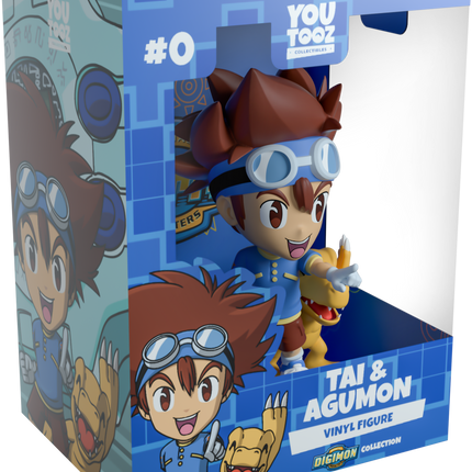 Youtooz - Digimon: Tai and Agumon - Vinyl Figure