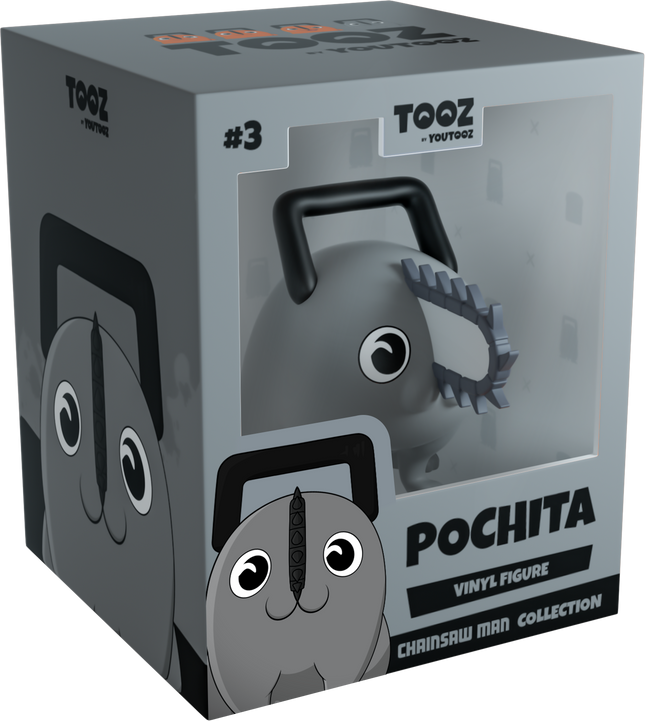 Youtooz - Chainsaw Man: Pochita Black & White - Vinyl Figure