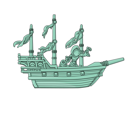 Youtooz - Sea of Thieves: Ghost Ship - Vinyl Figure